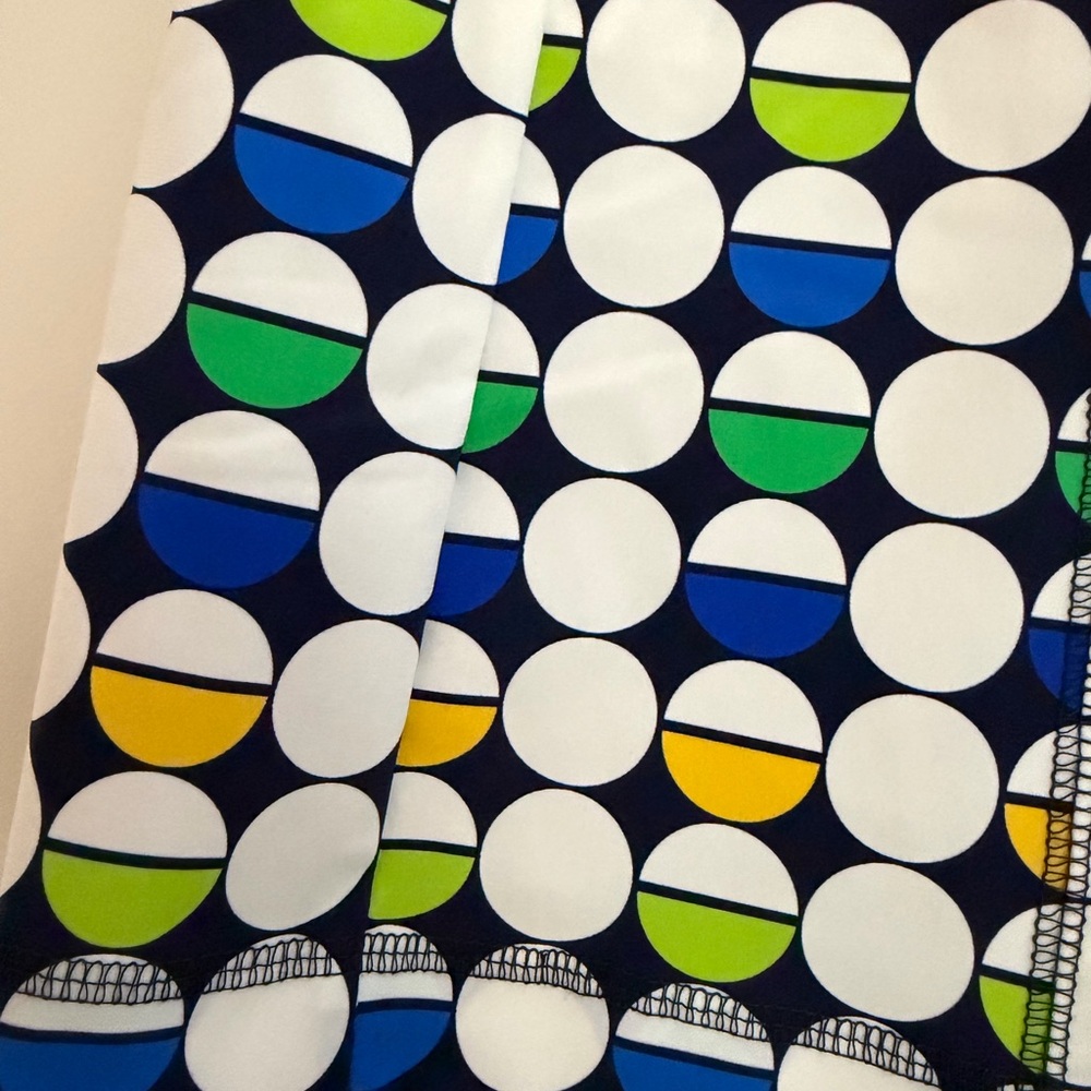 Colorful Geometric Patterned Skirt - Picture 2 of 2